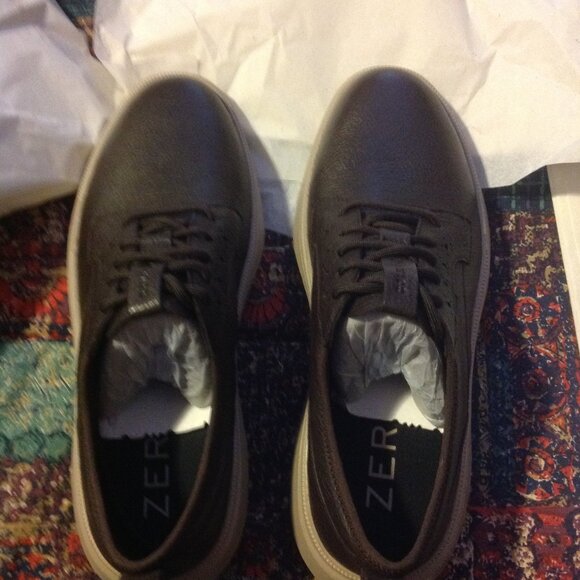 Cole Haan Men's ZeroGrand WFA Plain Toe Dark Brown Leather Oxfords - 11.5M - NIB - Picture 7 of 9
